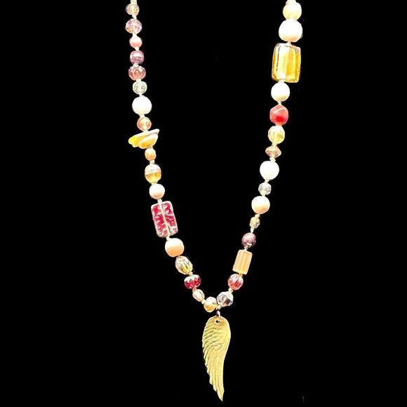 HANDCRAFTED Boho Chic Necklace - Picture 4 of 4